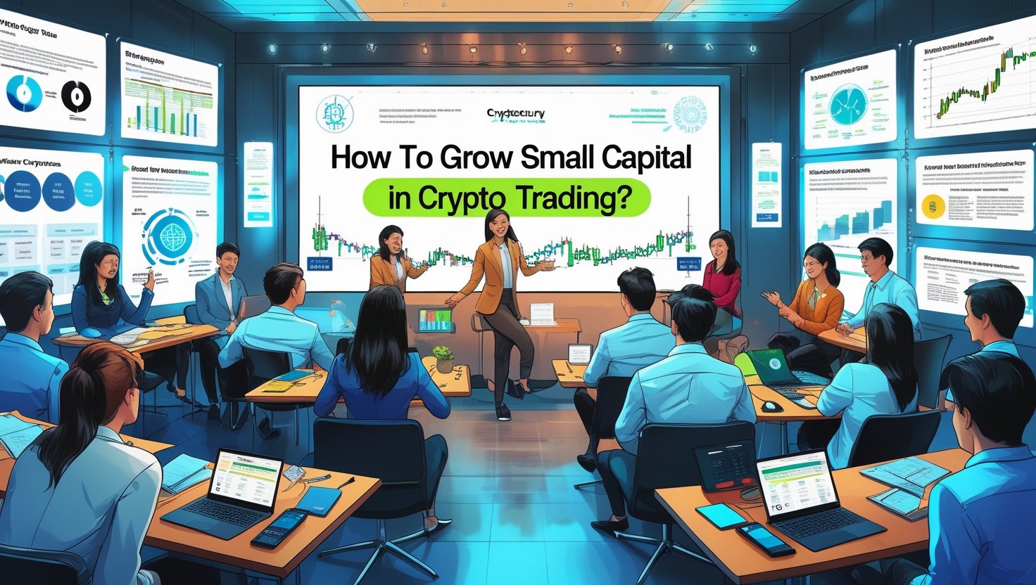 How to Grow Small Capital in Crypto Trading?