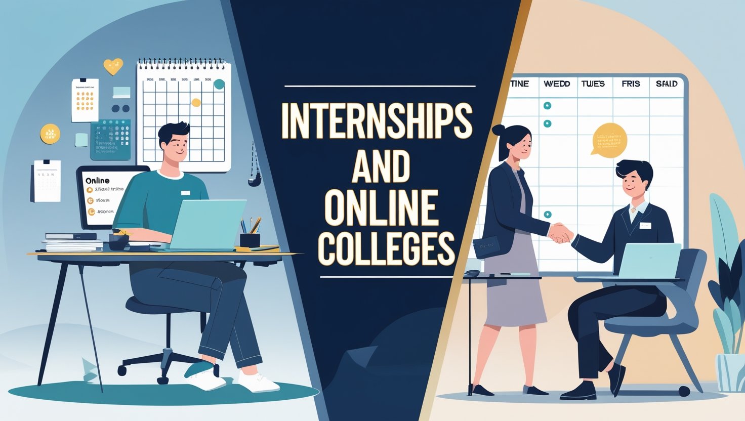 Internships and Online Colleges | Finding and securing virtual internships: