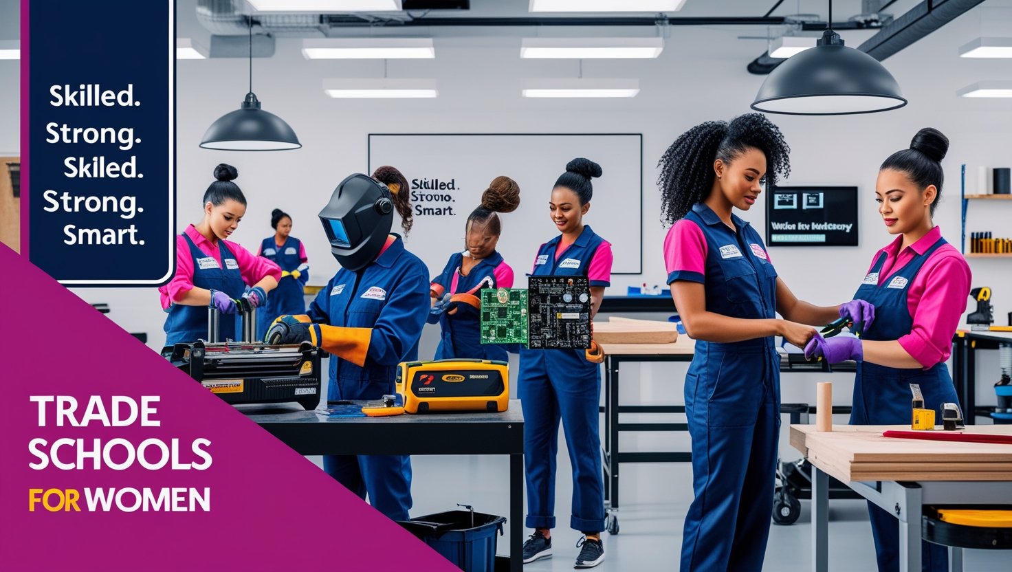 Trade Schools for Women | Breaking stereotypes and opportunities: